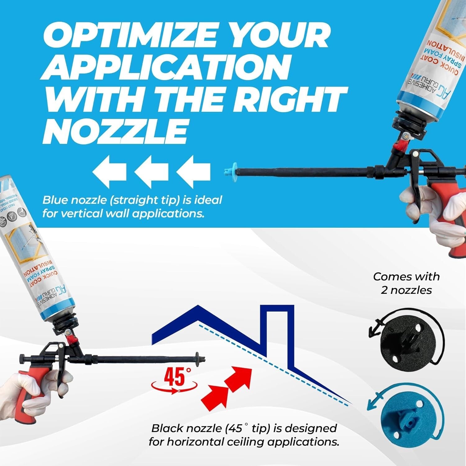 12-Pack Heat Insulation Spray Foam - Fast Curing Polyurethane for All Projects