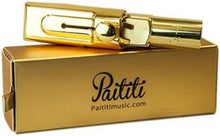 Load image into Gallery viewer, Tenor Saxophone Mouthpiece with Tone Chamber - Gold Metal for Pros &amp; Beginners