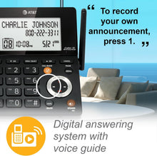 Load image into Gallery viewer, Dect 6.0 Expandable Phone Set with Digital Answering Machine &amp; Intercom Feature
