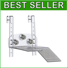 Load image into Gallery viewer, Adjustable Clear Acrylic Turtle Ramp - Ideal for Basking in Aquatic Tanks