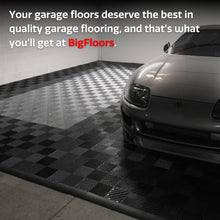 Load image into Gallery viewer, Self-Draining Open Rib Garage Tiles - Easy Install 48-Pack for Maximum Safety