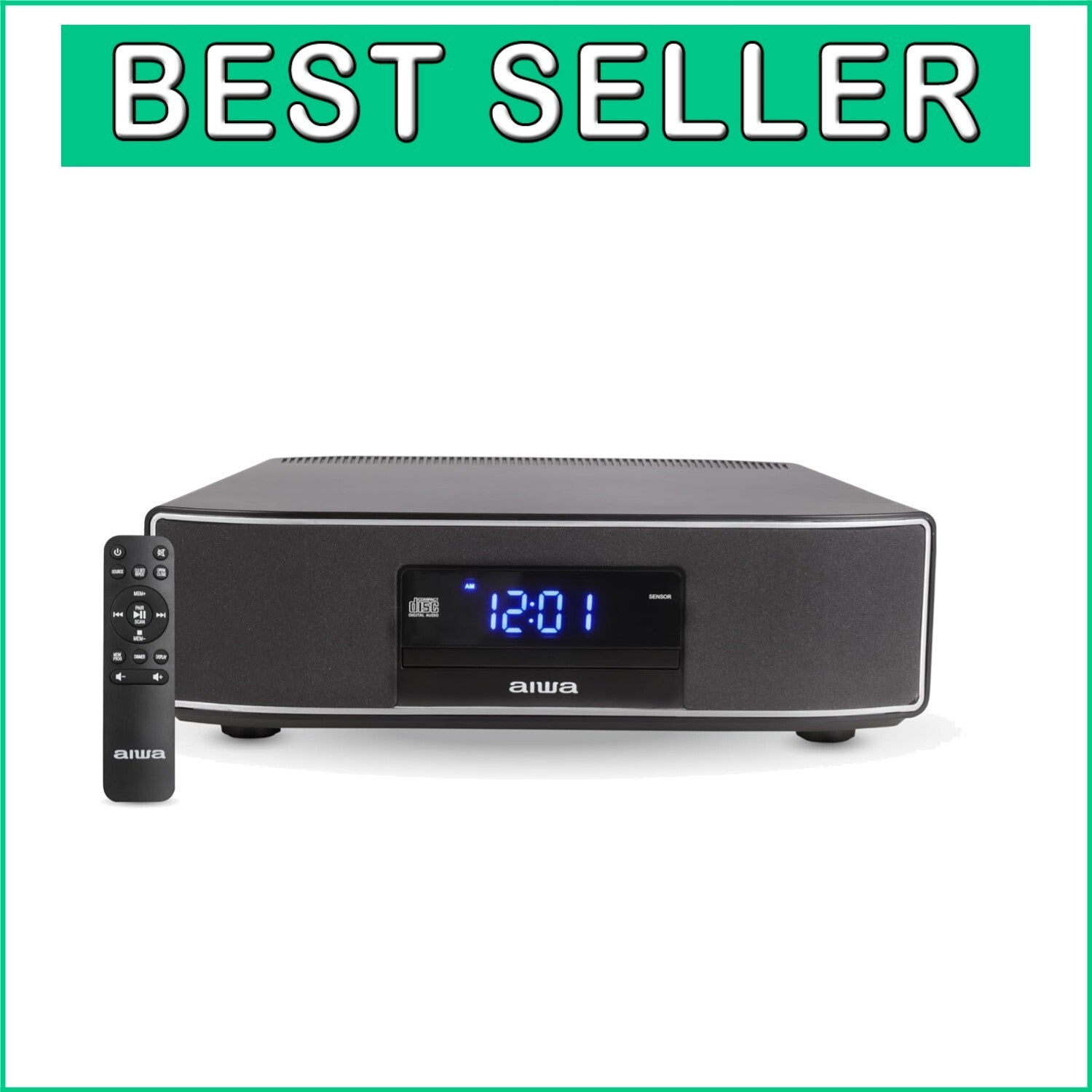 Exos 30W Bluetooth Speaker with CD Player & FM Radio - Immersive Sound Quality