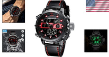 Load image into Gallery viewer, Upgraded Digital Military Watch - Waterproof Tactical LED Timepiece for Men
