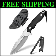 Load image into Gallery viewer, Heavy-Duty Outdoor Knife with Kydex Sheath &amp; Non-Slip Handle - For Adventurers