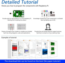 Load image into Gallery viewer, Raspberry Pi 5 &amp; 4 Comprehensive Kit: 223 Tools, 128 Projects &amp; Expert Guidance