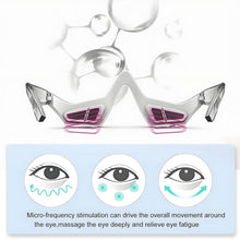 Load image into Gallery viewer, Portable Under Eye Massager with Red Light Therapy for Wrinkles &amp; Strain Relief