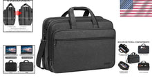 Load image into Gallery viewer, Professional 18-Inch Expandable Laptop Case - Water-Resistant, Multi-Pocketed