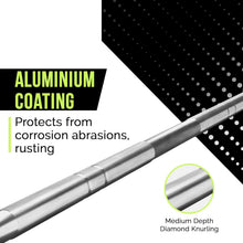 Load image into Gallery viewer, Compact 6ft Olympic Barbell with Knurled Grip - Ideal for Beginner Weightlifting
