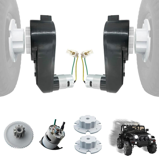 High-Speed 24V RS555 Motors for Power Wheels - Enhanced Performance Upgrade Kit