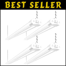 Load image into Gallery viewer, Energy Efficient 4FT Linkable LED Lights - 42W, ETL Certified Utility Solution