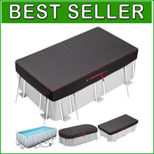 Load image into Gallery viewer, Premium Quality 9x18Ft Rectangular Pool Cover - Tear Resistant &amp; Dustproof