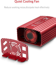 Load image into Gallery viewer, Dual USB 500W Inverter with Smart Cooling Fan - Ideal for Campers &amp; Travelers