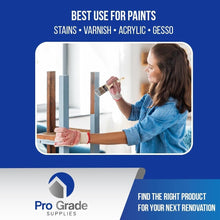 Load image into Gallery viewer, 12-Pack 2.5-Inch Angle Paint Brushes with Comfort Grip for Precision Painting