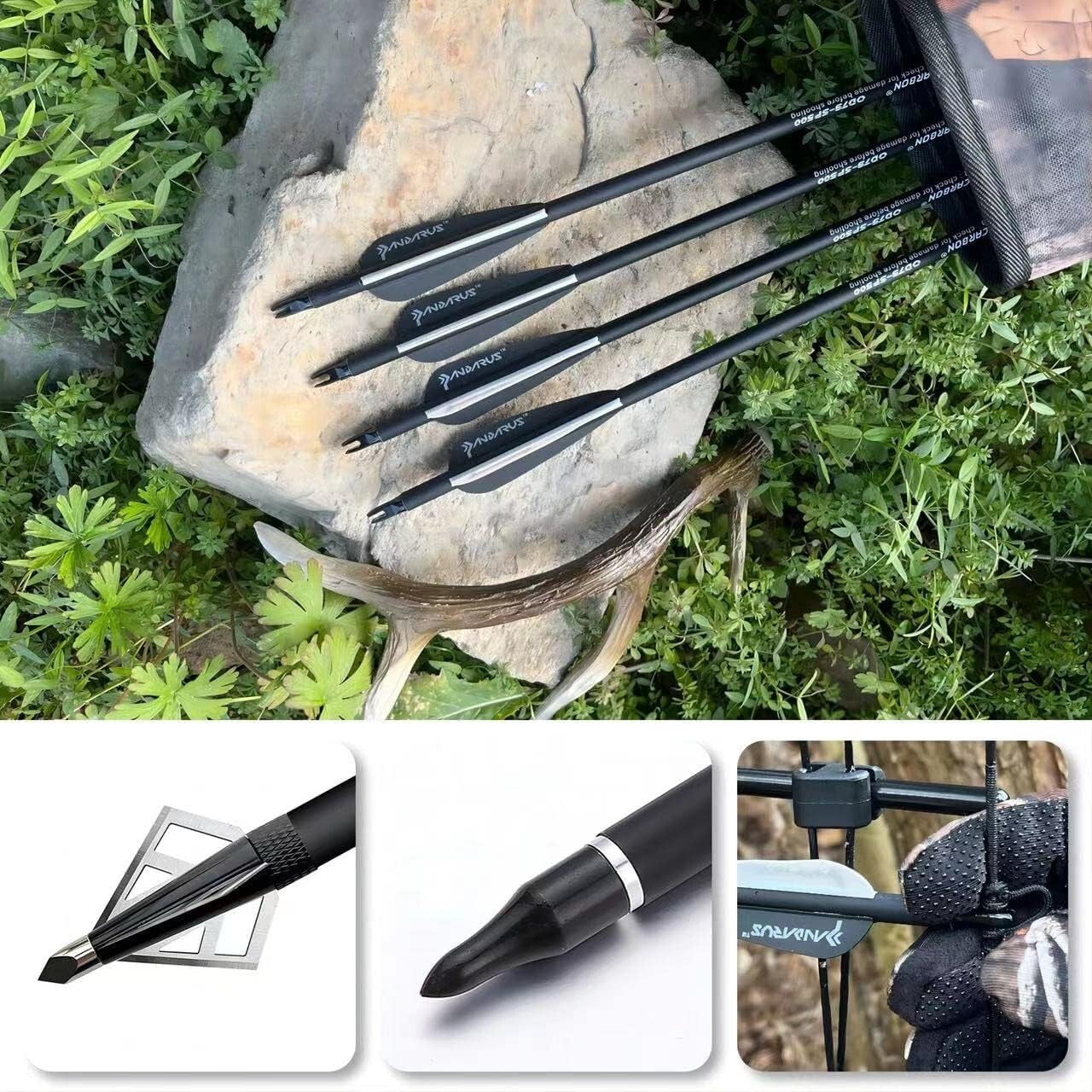 Adjustable 0-70 Lbs Compound Bow with Accessories - Perfect for Beginners