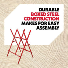 Load image into Gallery viewer, Durable Foldable Sawbuck with High-Speed Steel Blade for Safe Logging &amp; Firewood