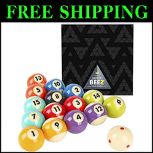 Load image into Gallery viewer, Vibrant Multi-Color Billiard Balls - Ideal for Tournament and Leisure Use