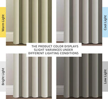 Load image into Gallery viewer, Thermal Insulated Blackout Curtains 100"W x 96"L - Elegant Room Divider Solution