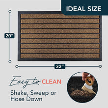 Load image into Gallery viewer, Pet-Friendly Non-Slip Doormat with Moisture Barrier - Low Profile 32" x 20"