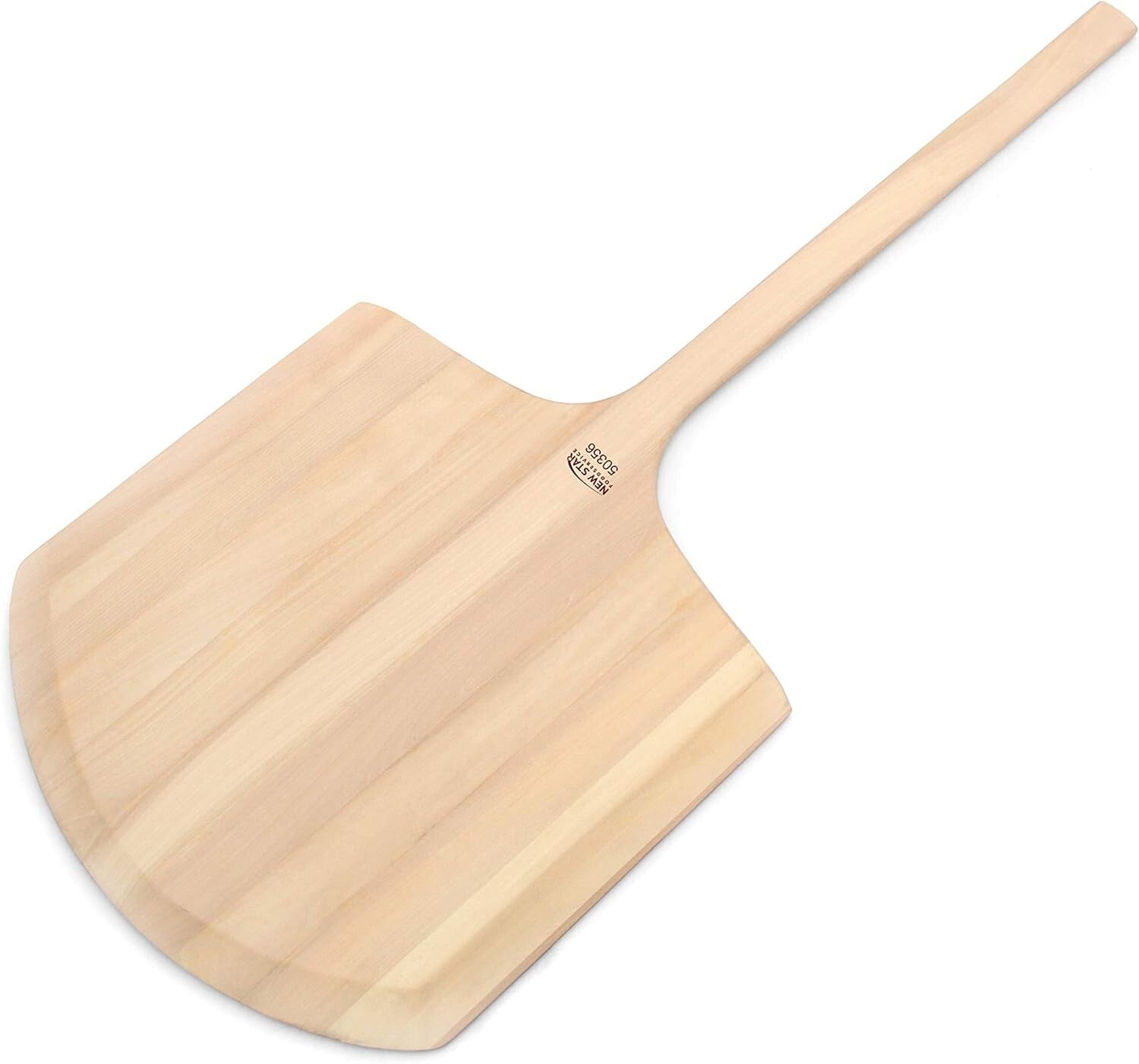 Restaurant-Grade 18" Wooden Pizza Peel with 24" Handle - Sturdy and Lightweight