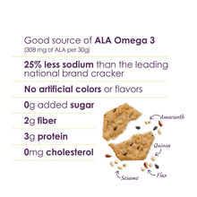 Load image into Gallery viewer, 4 Oz Multi-Seed Original Crackers - Gluten-Free &amp; Non-GMO, Pack of 12