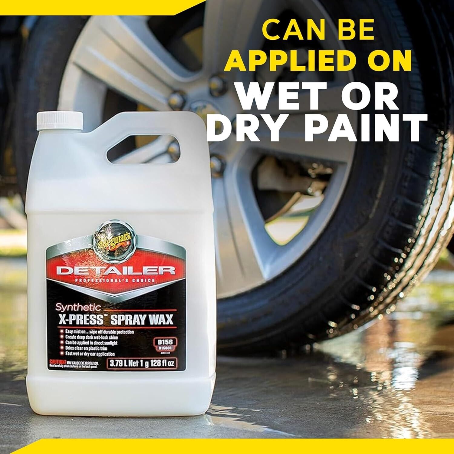 1 Gallon Synthetic X-Press Spray Wax for Expert-Level Car Shine & Protection