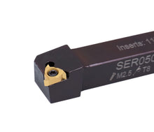 Load image into Gallery viewer, Compact 9-Piece Indexable Carbide Tools with TiN Inserts for Precision Work