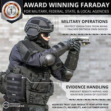 Load image into Gallery viewer, Military Grade Dry Shield MOLLE Faraday Pouch - Waterproof Signal Blocker