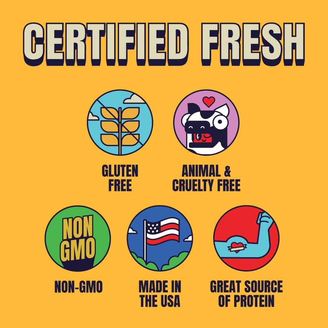 5-Pack Vegan Jerky Variety - Smoky BBQ, Hot Wing, Maple Bacon & More