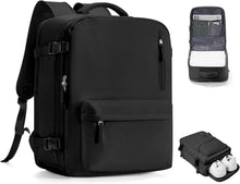 Load image into Gallery viewer, Multi-Compartment Waterproof Laptop Backpack for Comfort &amp; Style - 18x14x8 in