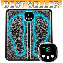 Load image into Gallery viewer, Battery-Powered Foot Massager for Effective Pain Relief and Circulation Boost