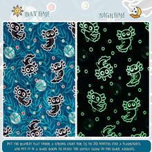 Load image into Gallery viewer, Cute Glow in the Dark Axolotl Blanket - Machine Washable Twin Size Comfort