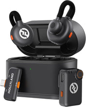 Load image into Gallery viewer, Professional Lavalier Microphone with App Control &amp; 2 Transmitters for Streaming