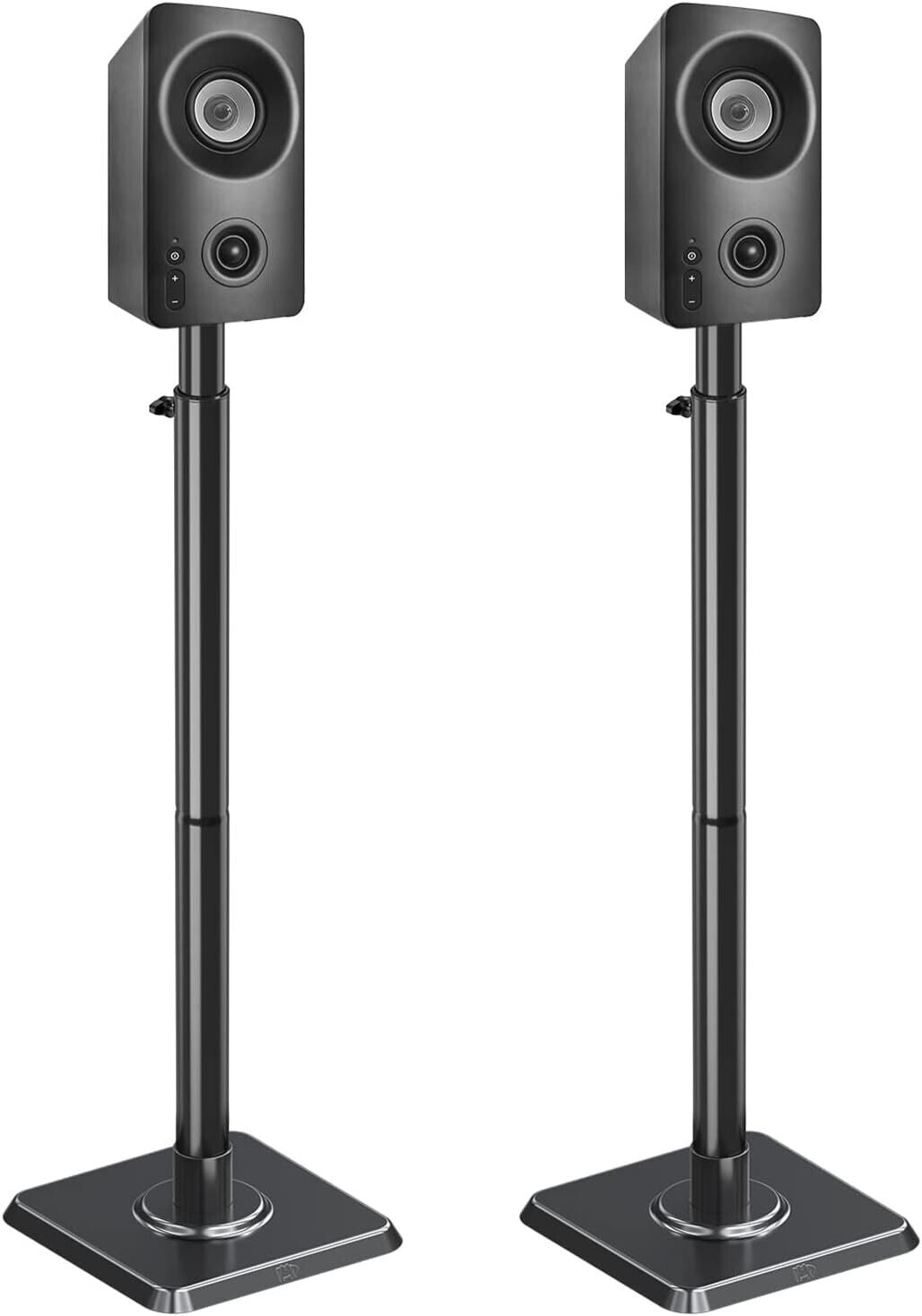 Premium Speaker Stands for Vizio, JBL & More - Adjustable & Cable Concealment