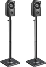 Load image into Gallery viewer, Premium Speaker Stands for Vizio, JBL &amp; More - Adjustable &amp; Cable Concealment