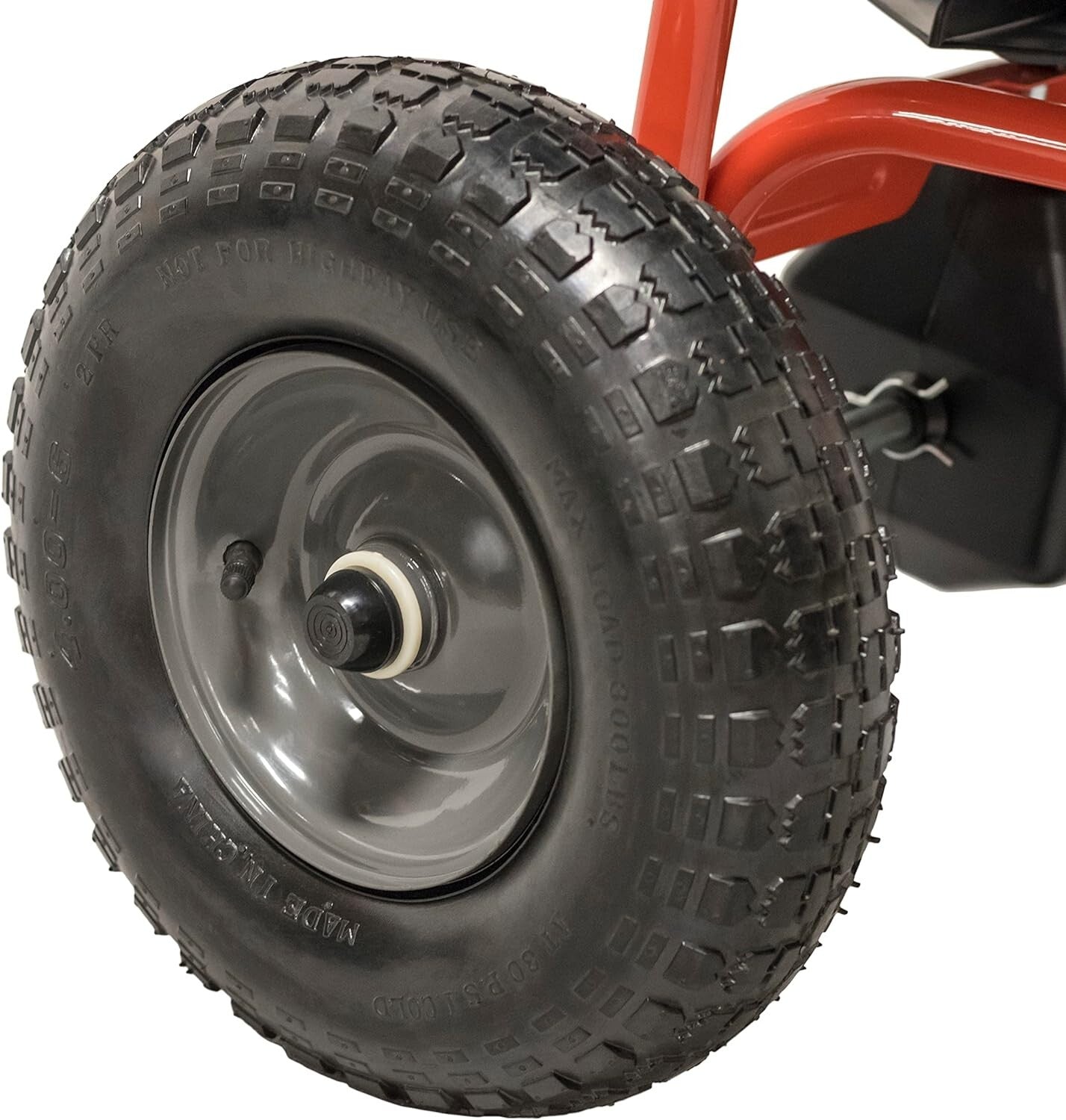 130 lb Tow-Behind Broadcast Spreader for Effortless Lawn Care & Maintenance