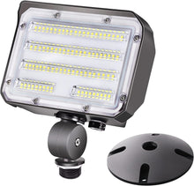 Load image into Gallery viewer, Ultra Bright 60W LED Flood Light with Base - Outdoor Security and Illumination