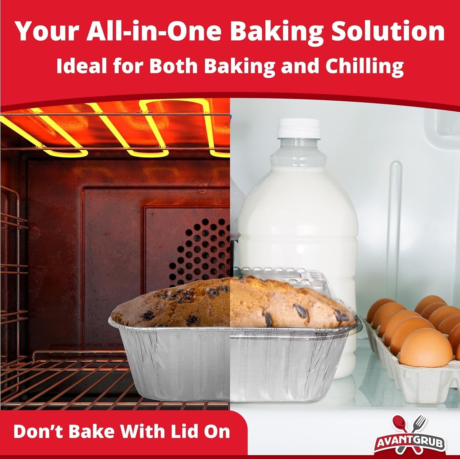 Disposable Aluminum Baking Trays 6x3.75in - Perfect for Holidays & Fundraisers