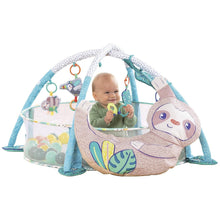Load image into Gallery viewer, Portable Sloth Activity Gym &amp; Toddler Ball Pit - Stimulating Sensory Exploration