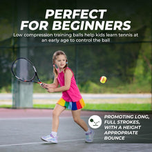 Load image into Gallery viewer, Youth Tennis Balls 60 Pack - Stage 3 Red and Yellow for Skill Development
