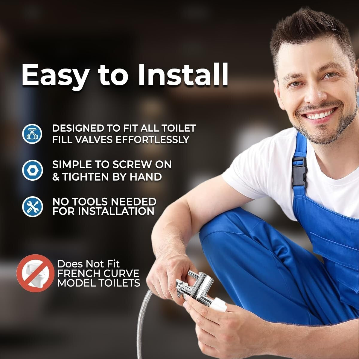 Eco-Friendly Bidet Attachment for Toilet – Adjustable Cleansing & Easy Install