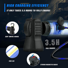 Load image into Gallery viewer, Multi-Functional Rechargeable LED Work Light with Hooks &amp; USB Output, 3000LM