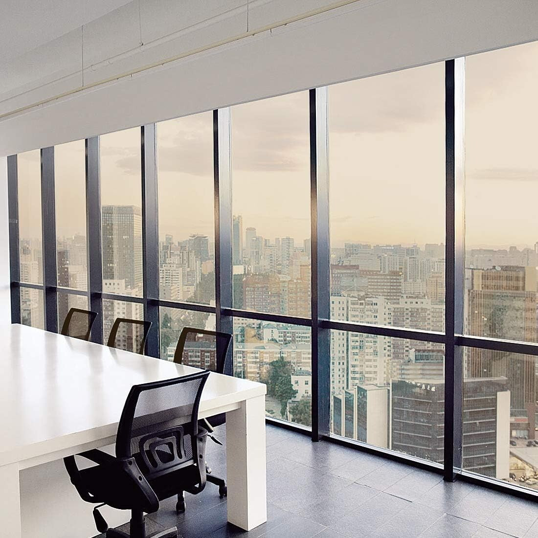 High Quality 6 Mil Daytime Privacy Window Tint - Static Cling, Heat Control