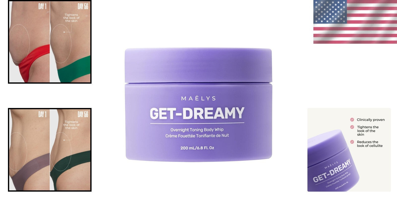Overnight Body Whip - Toning Cream for Tighter, Firmer Skin While You Sleep