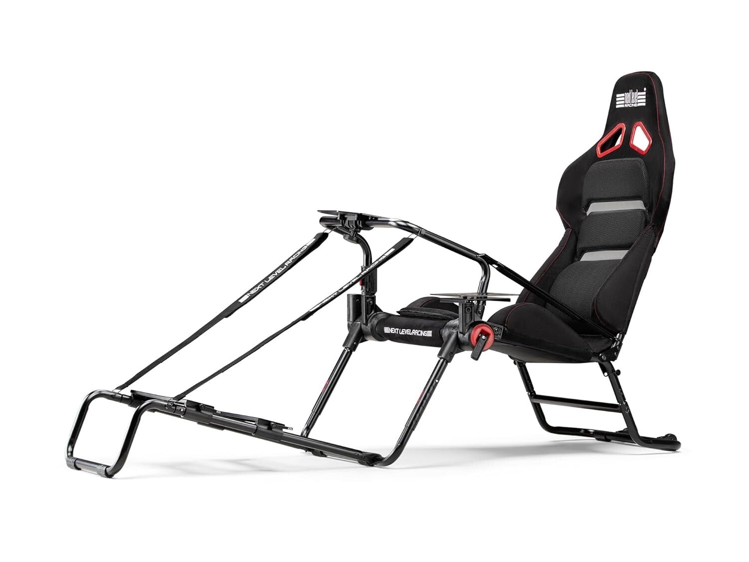 Immersive Foldable Racing Cockpit with Breathable Seat & Adjustable Features