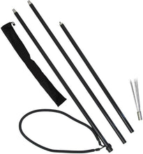 Load image into Gallery viewer, Portable 6.5-Inch Aluminum Spearfishing Rod with 5-Prong Tip &amp; Easy Carry Bag