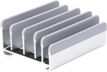 Load image into Gallery viewer, Adjustable Laptop Stand Holds 5 Devices - Modern Design &amp; Tool-Free Adjustment