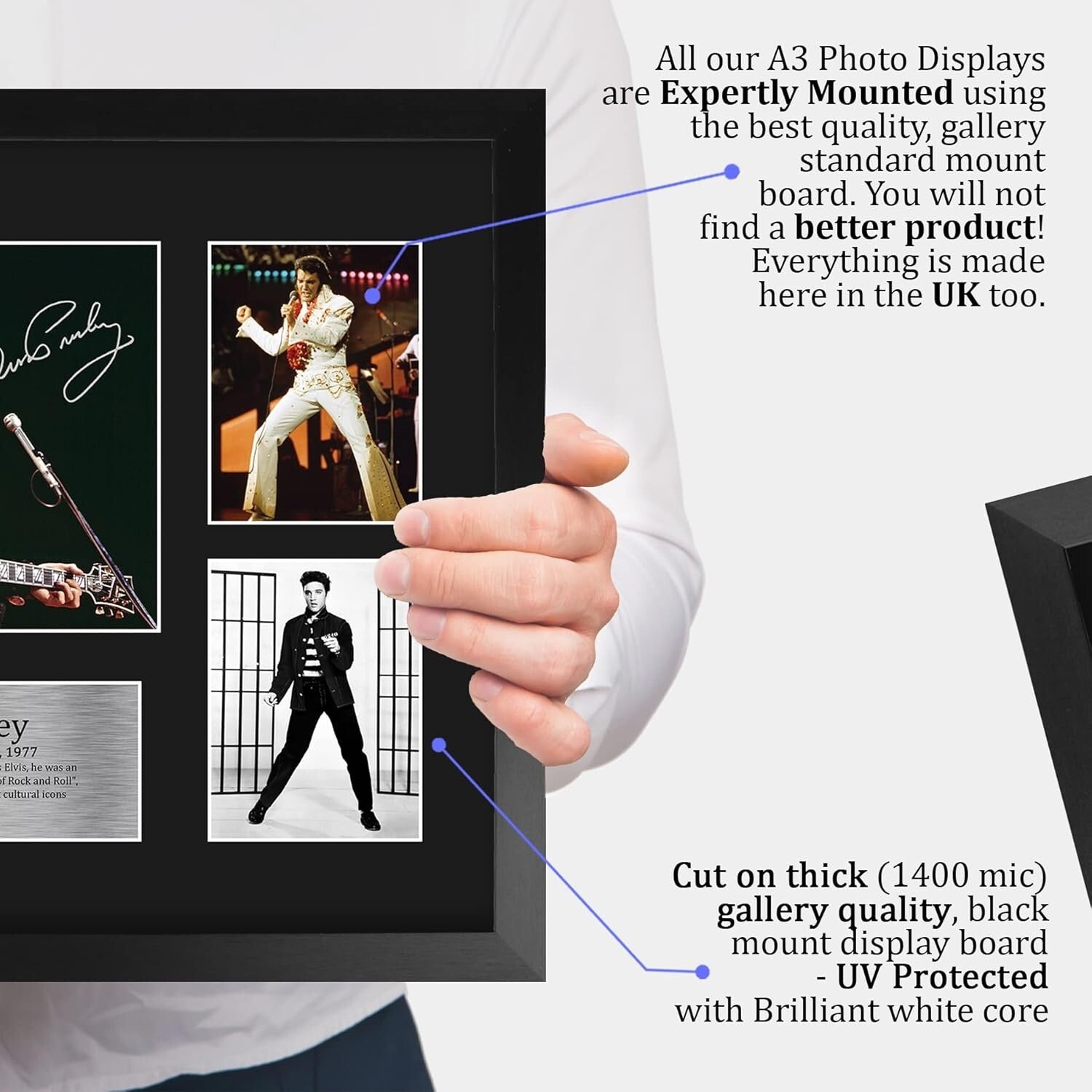 16x12 Elvis Presley Signed Photo - Iconic Music Memorabilia for Enthusiasts