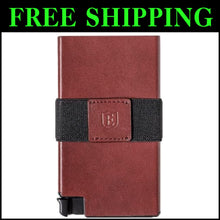 Load image into Gallery viewer, Men's Durable Leather RFID Wallet - Slim Profiler with Card Eject Feature