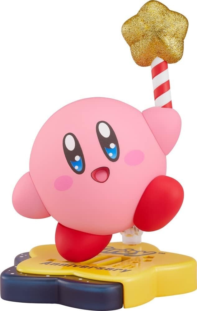 Special Kirby 30th Anniversary Nendoroid - Complete with Star Rod & Face Parts