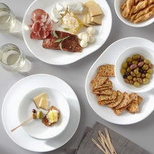 Load image into Gallery viewer, Vitrelle 38-Piece Dinnerware Set for 12 - Lightweight &amp; Chip-Resistant White